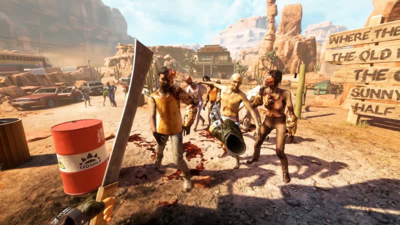 Arizona Sunshine, zombie survival in VR